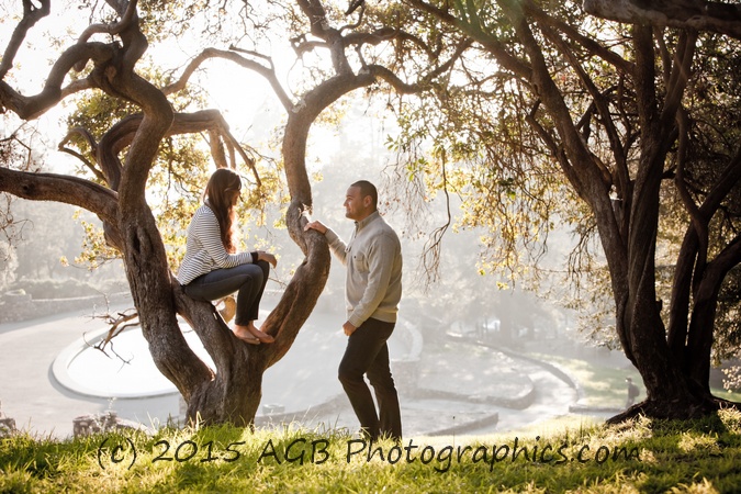 Oakland Hills Engagement Session { Laura + David }