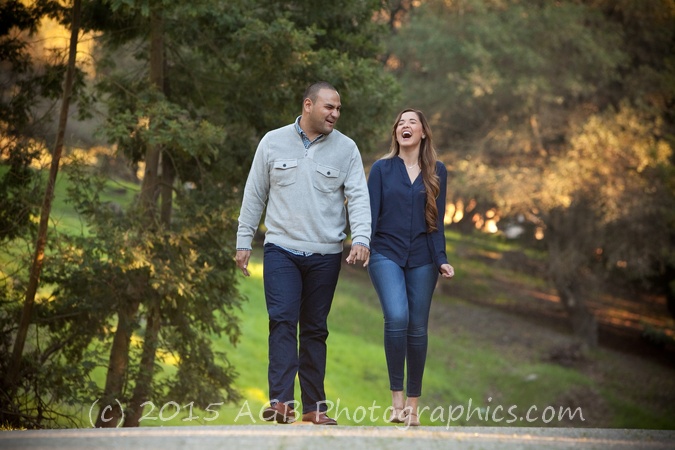 Oakland Hills Engagement Session { Laura + David }