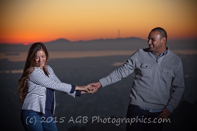 Oakland Hills Engagement Session { Laura + David }